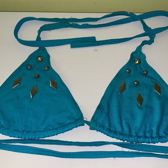 Vintage fancy bikini top - Picture 2 of 6
